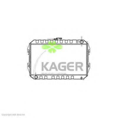 KAGER 311188 Радіатор, охолодження двигуна