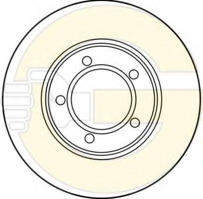 GIRLING 6019161 гальмівний диск