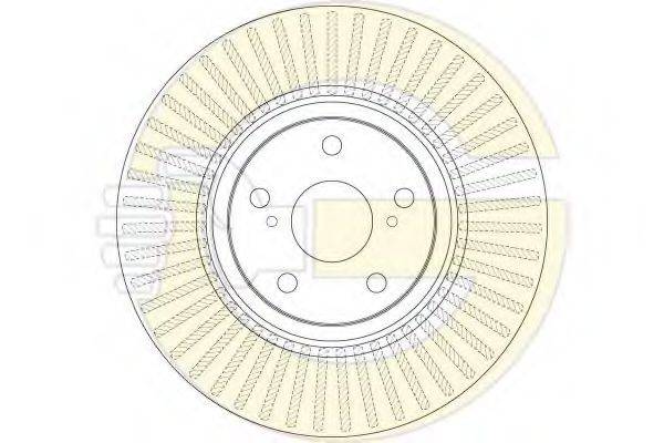 GIRLING 6062681 гальмівний диск