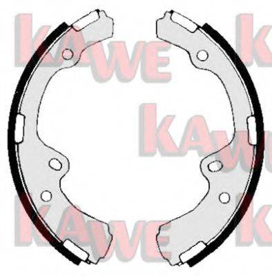 KAWE 05170 Комплект гальмівних колодок
