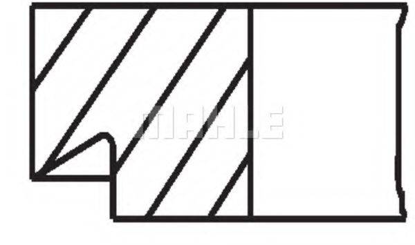 MAHLE ORIGINAL 004 15 N0
