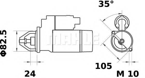 MAHLE ORIGINAL MS 337