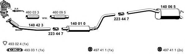 ERNST 071300 Система випуску ОГ