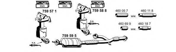 ERNST 250058 Система випуску ОГ