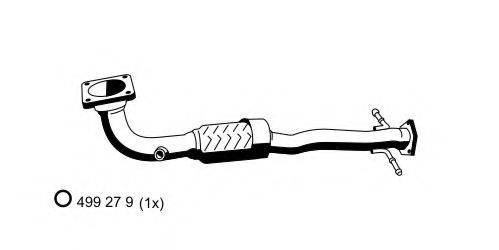 ERNST 305464 Труба вихлопного газу