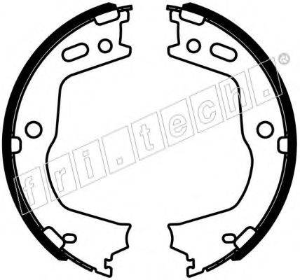 FRI.TECH. 1046226 Комплект гальмівних колодок, стоянкова гальмівна система