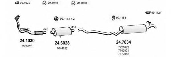 ASSO ART1271 Система випуску ОГ