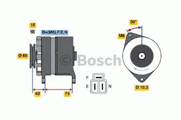 BOSCH 3342 Генератор