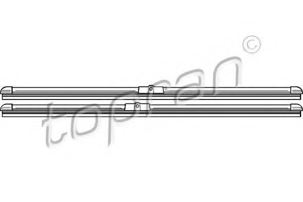 TOPRAN 112371 Щітка склоочисника