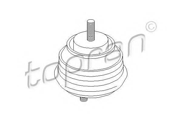 TOPRAN 500272 Підвіска, двигун