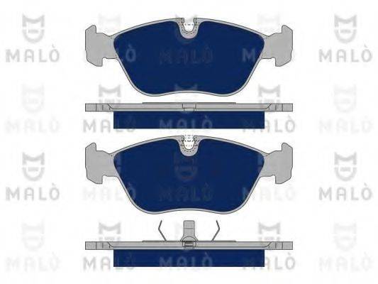 MALO 1050317 Комплект гальмівних колодок, дискове гальмо