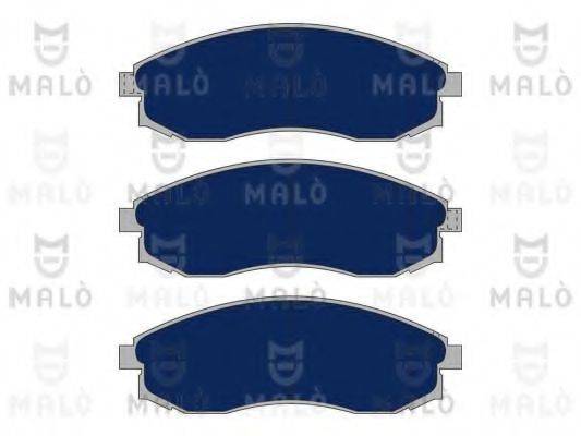 MALO 1050499 Комплект гальмівних колодок, дискове гальмо