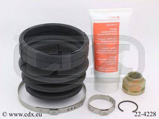 CDX 224228 Комплект пильника, приводний вал