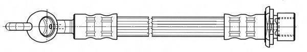 CEF 512303 Гальмівний шланг