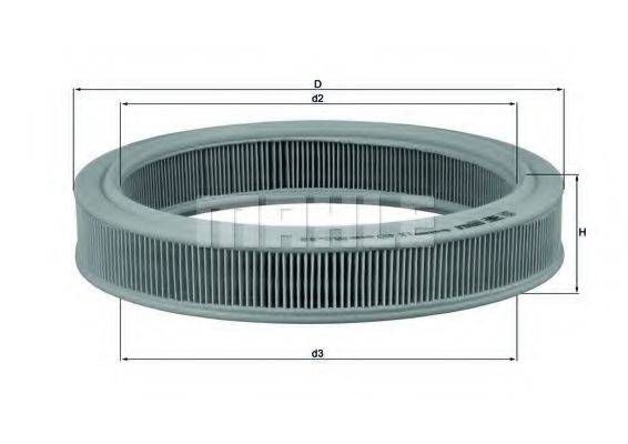 KNECHT LX493 Повітряний фільтр