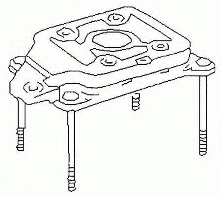 LEMFORDER 2480001 Фланець, карбюратор
