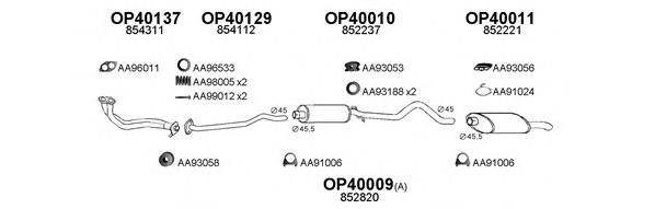 VENEPORTE 400258 Система випуску ОГ