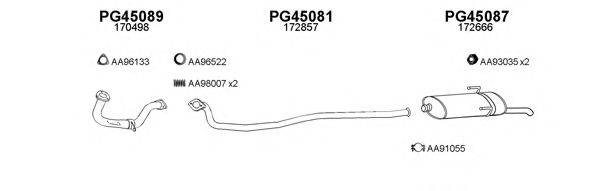 VENEPORTE 450335 Система випуску ОГ