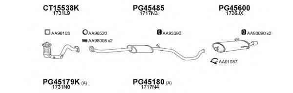 VENEPORTE 450481 Система випуску ОГ