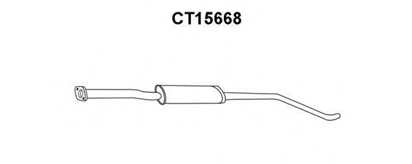 VENEPORTE CT15668 Передглушувач вихлопних газів