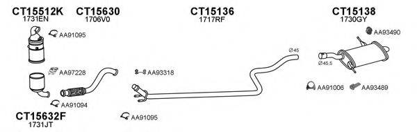 VENEPORTE 150552 Система випуску ОГ
