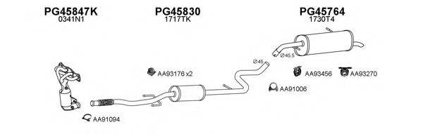 VENEPORTE 150570 Система випуску ОГ