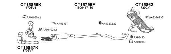 VENEPORTE 150647 Система випуску ОГ