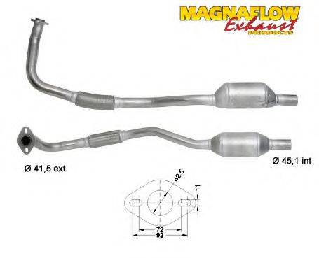 MAGNAFLOW 85878D Каталізатор