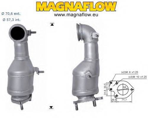MAGNAFLOW 65816D Каталізатор