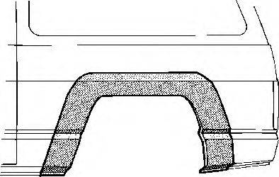 VAN WEZEL 3360146 Боковина