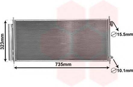 VAN WEZEL 25005222 Конденсатор, кондиціонер