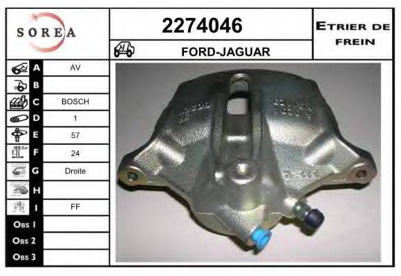 EAI 2274046 Гальмівний супорт