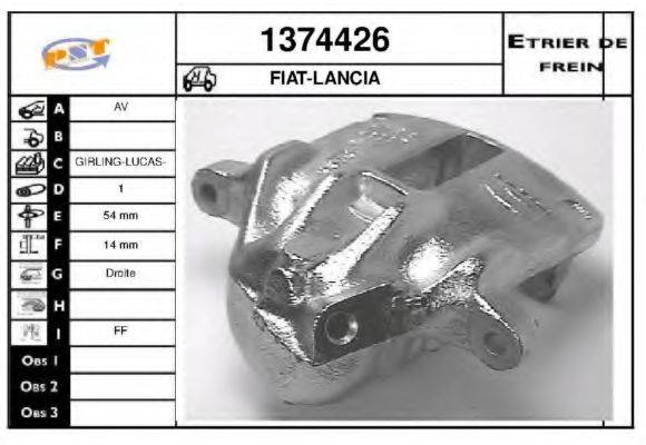 SNRA 1374426 Гальмівний супорт