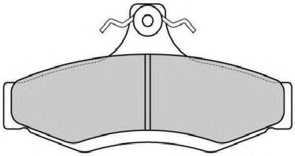 FREMAX FBP1684 Комплект гальмівних колодок, дискове гальмо