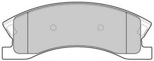 FREMAX FBP1734 Комплект гальмівних колодок, дискове гальмо