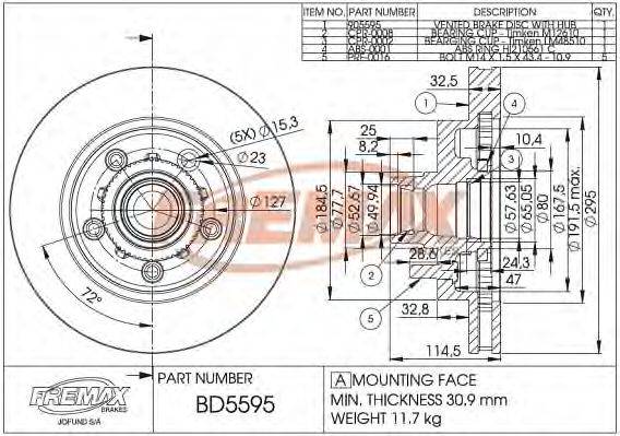 FREMAX BD-5595