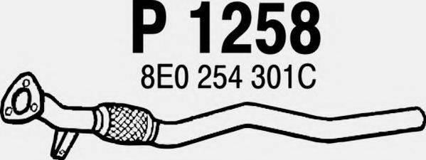 FENNO P1283 Труба вихлопного газу