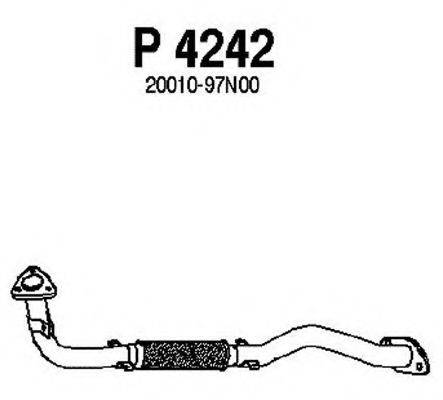 FENNO P4242 Труба вихлопного газу