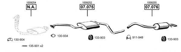 ASMET FO070845 Система випуску ОГ