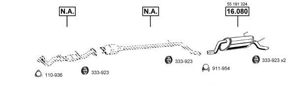 ASMET LC290600 Система випуску ОГ