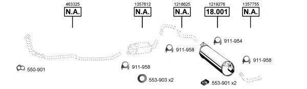 ASMET VO183100 Система випуску ОГ