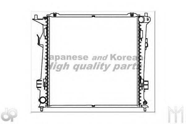 ASHUKI I25042 Радіатор, охолодження двигуна