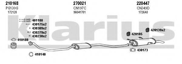 KLARIUS 180317E Система випуску ОГ