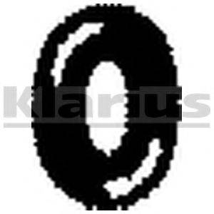 WALKER 84070 Кронштейн, система випуску ОГ