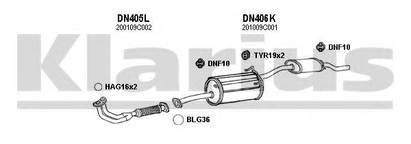 KLARIUS 270290U Система випуску ОГ