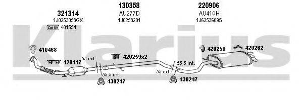 KLARIUS 790320E Система випуску ОГ
