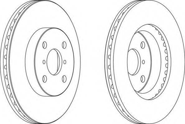 WAGNER WGR15871 гальмівний диск