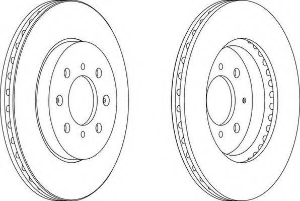 WAGNER WGR16101 гальмівний диск
