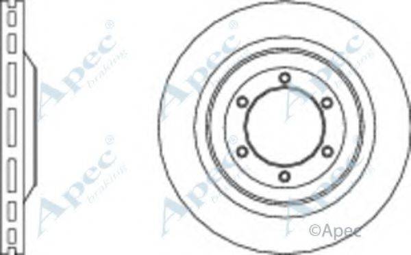 APEC BRAKING DSK2664 гальмівний диск
