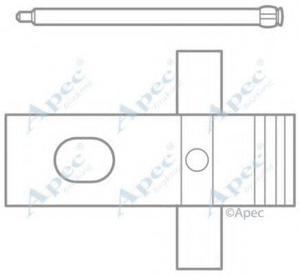 APEC BRAKING KIT1045 Комплектуючі, гальмівні колодки